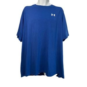 under armour heat gear loose blue activewear shirt Size 2XL